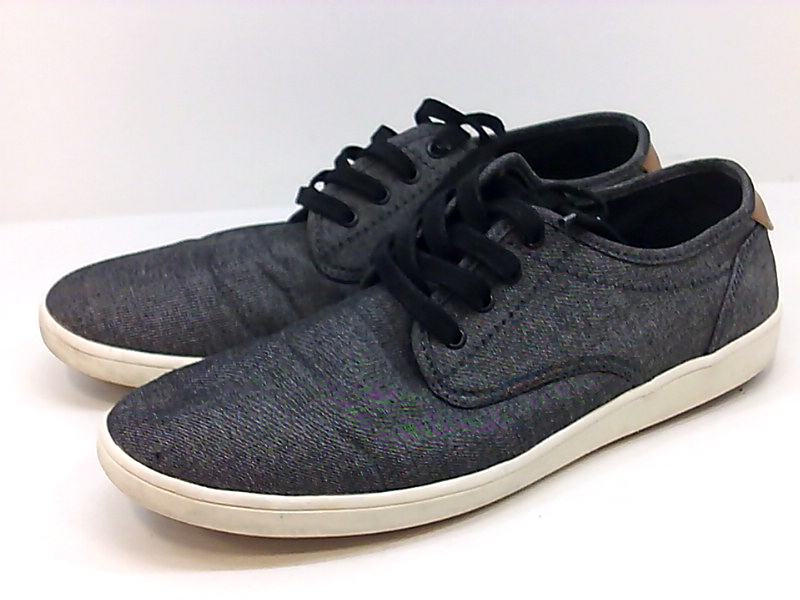 steve madden Men�s Fenta Fashion Sneaker, Black Fabric