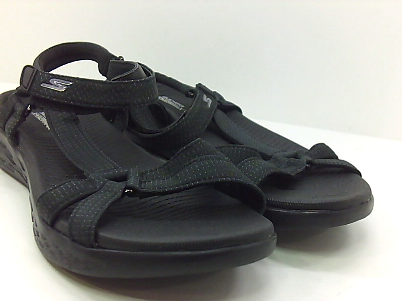 Skechers Women's On-The-go 600-Brilliancy Sport Sandal, Black, Size 9.0 Dx7h 191665599524 | eBay