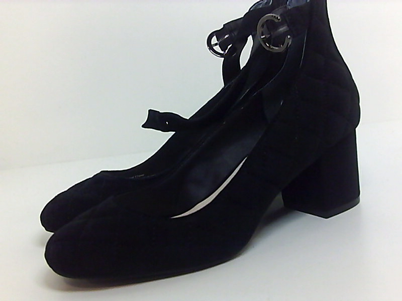 black suede ankle strap replacement