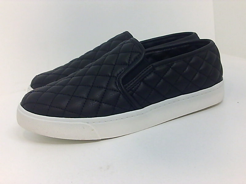 black soda slip on shoes