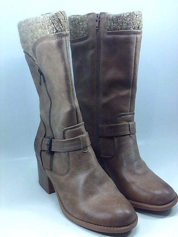 bear trap mid calf boots