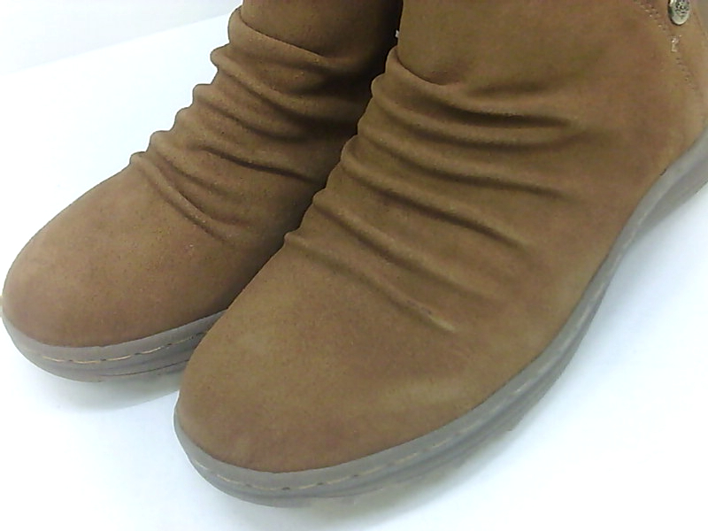 Bare Traps Women�s Shoes Alick Suede Almond Toe Ankle Cold