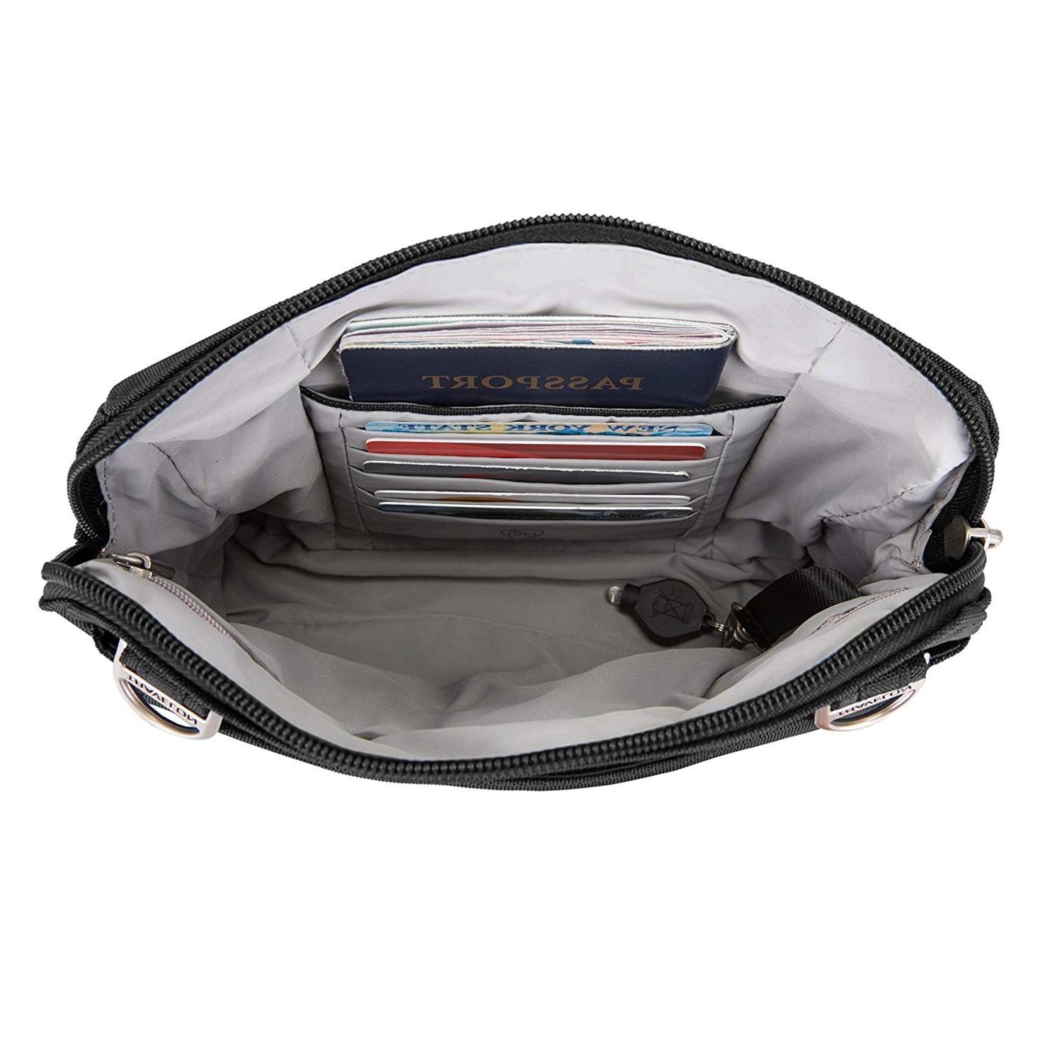 travelon classic convertible crossbody bag & waist pack