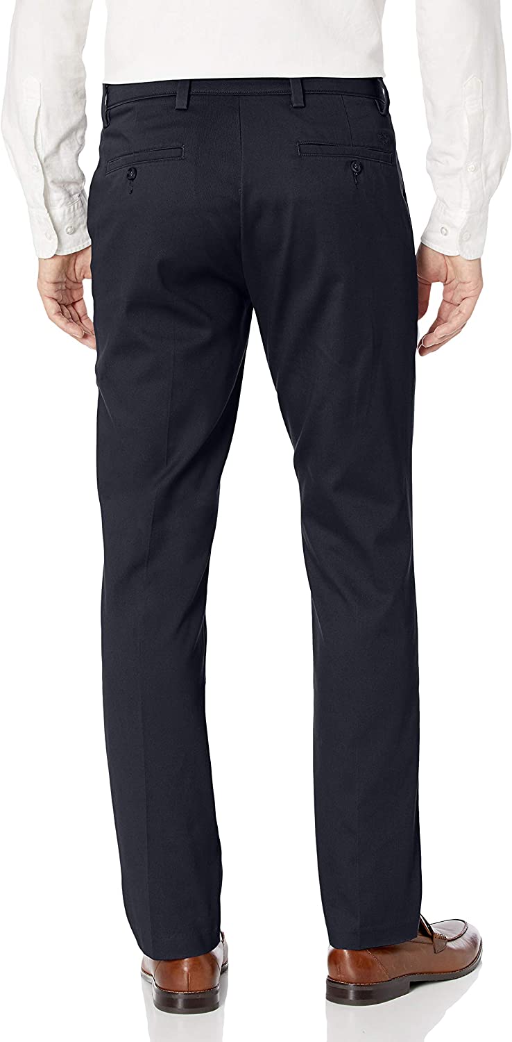 Dockers Men's Slim Fit Easy Khaki Pants, Dockers Navy, Blue, Size 36W x ...