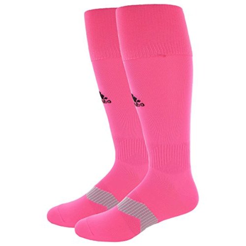 adidas Unisex Metro IV OTC Soccer Sock (1-Pair), Ultra, Pink, Size ...