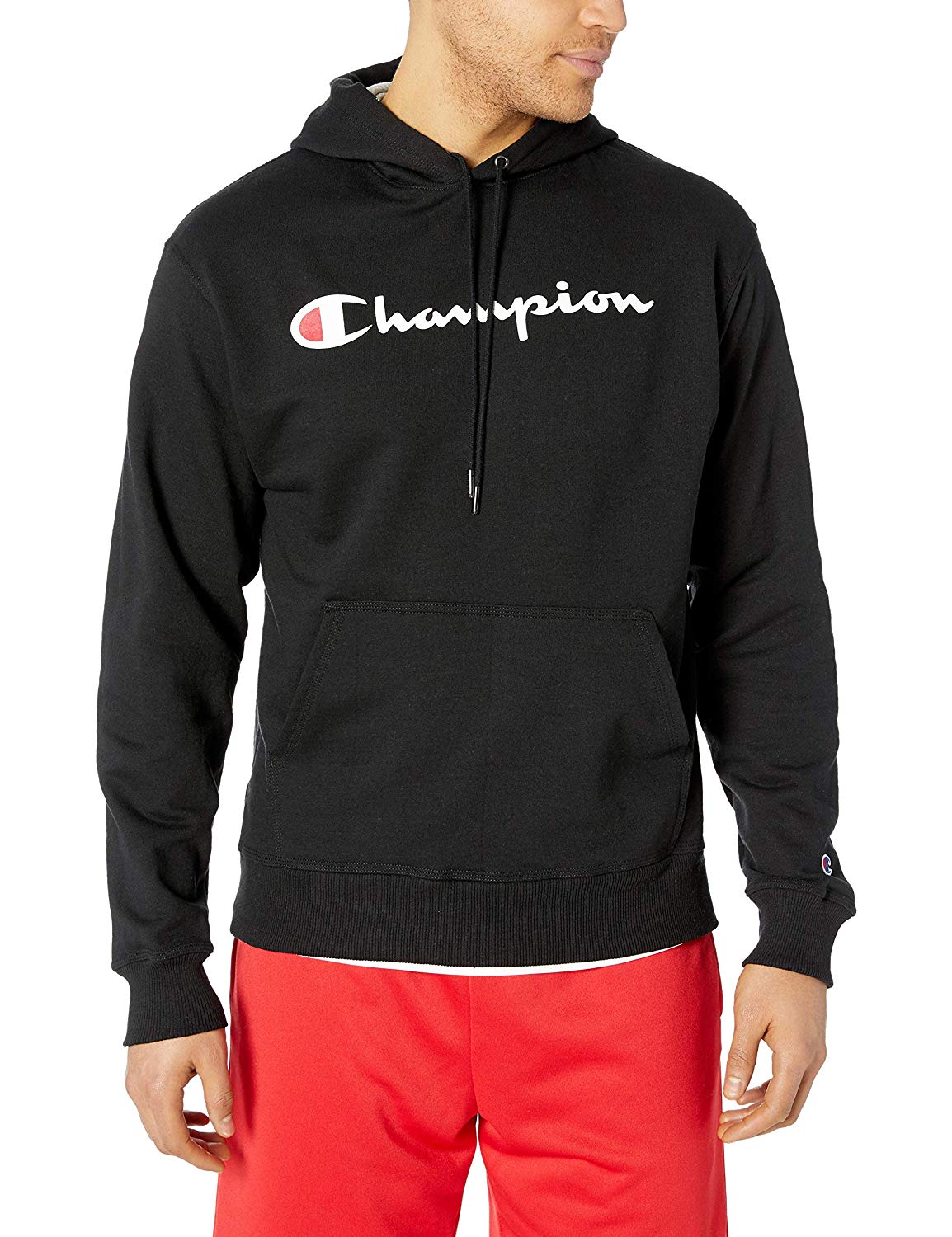 champion men's graphic powerblend fleece jogger