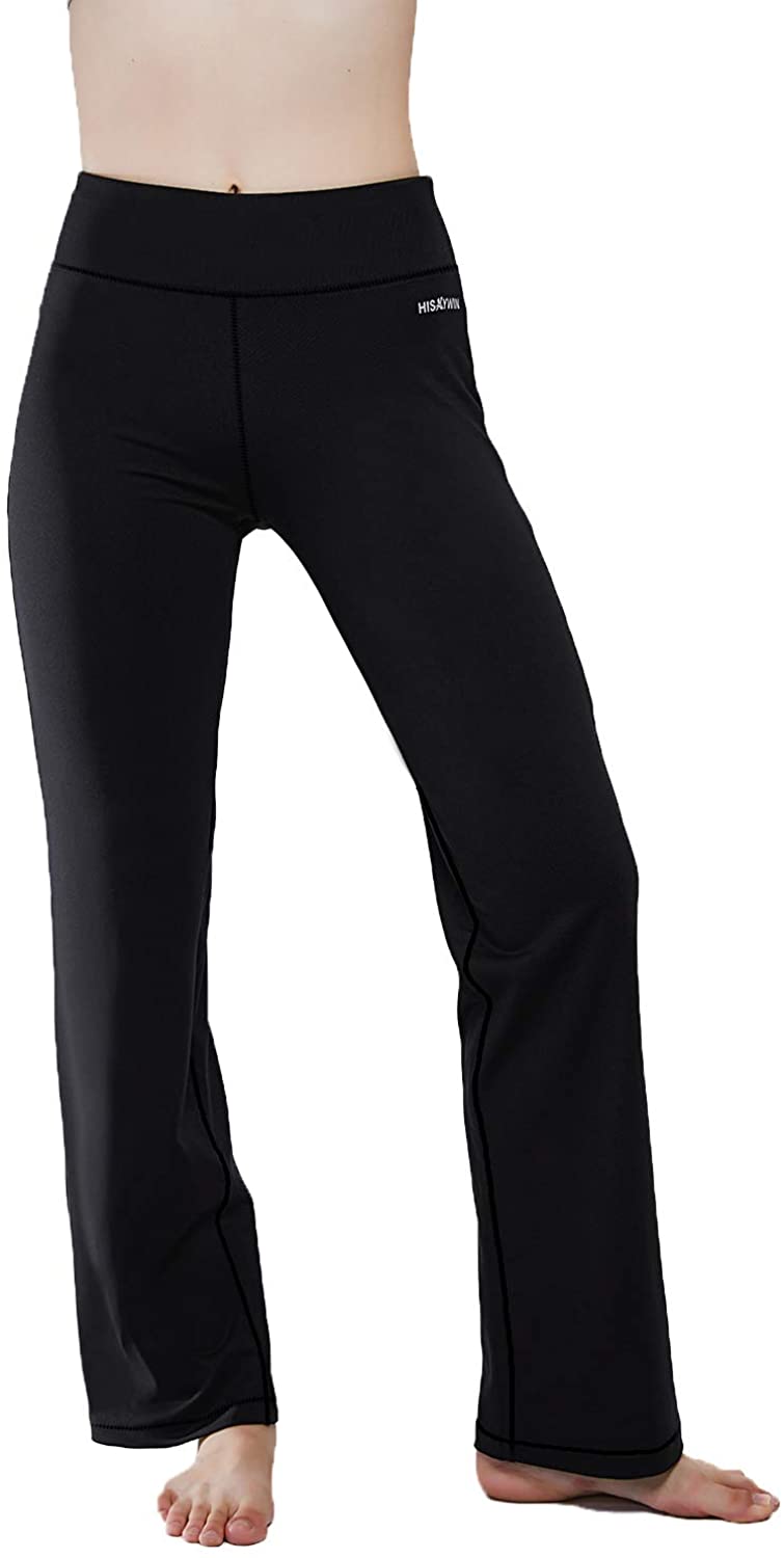 stretch yoga pants with pockets