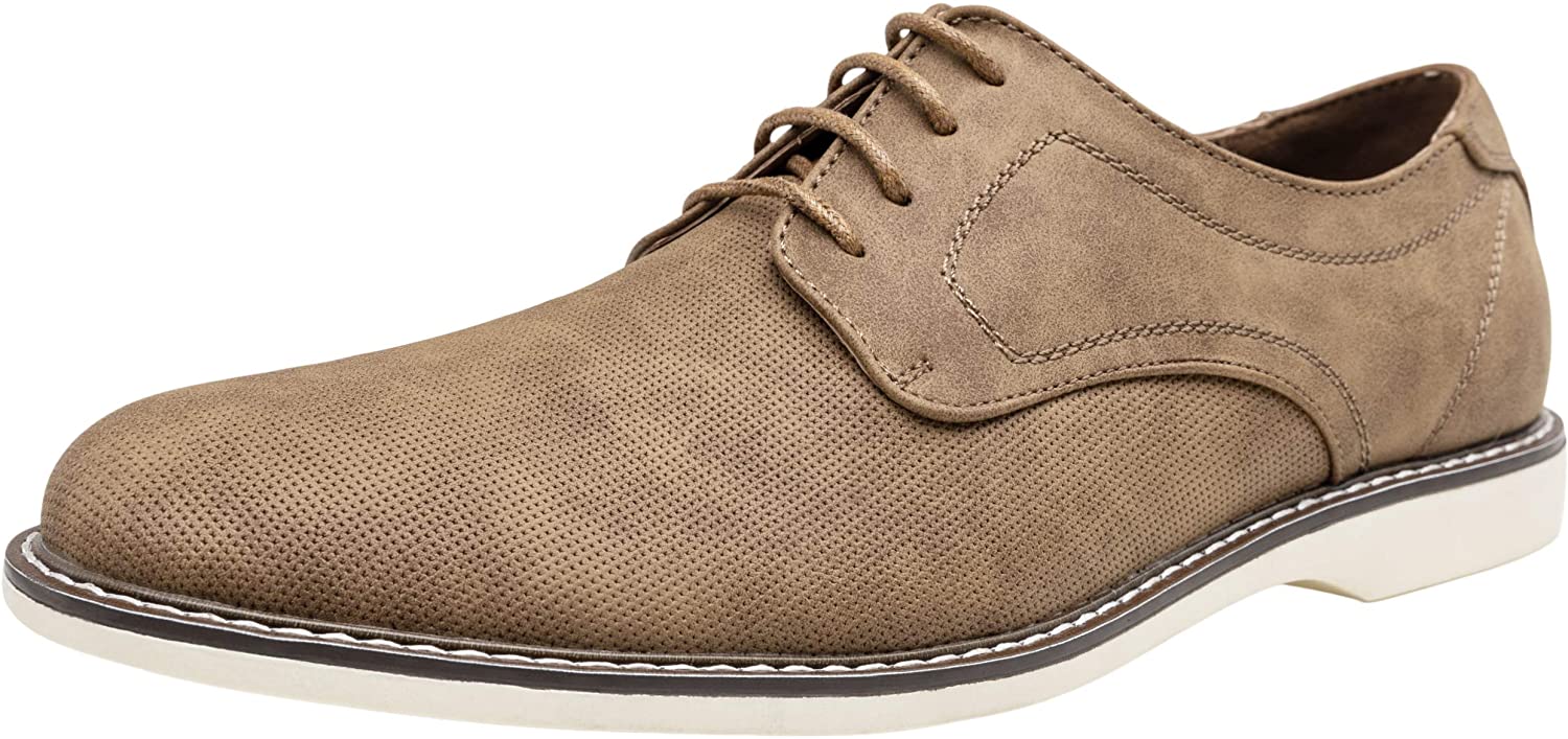 JOUSEN Men�s Oxford Suede Business Casual Dress Shoes