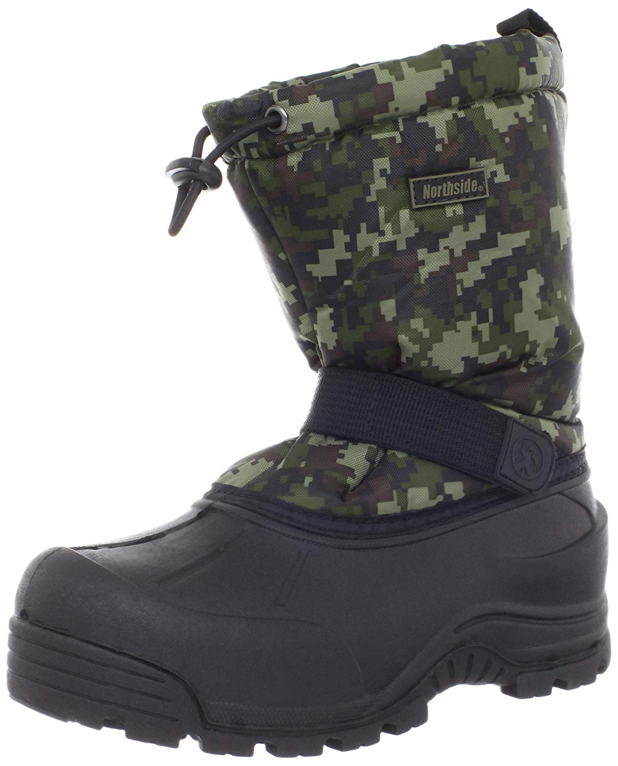 green snowboots
