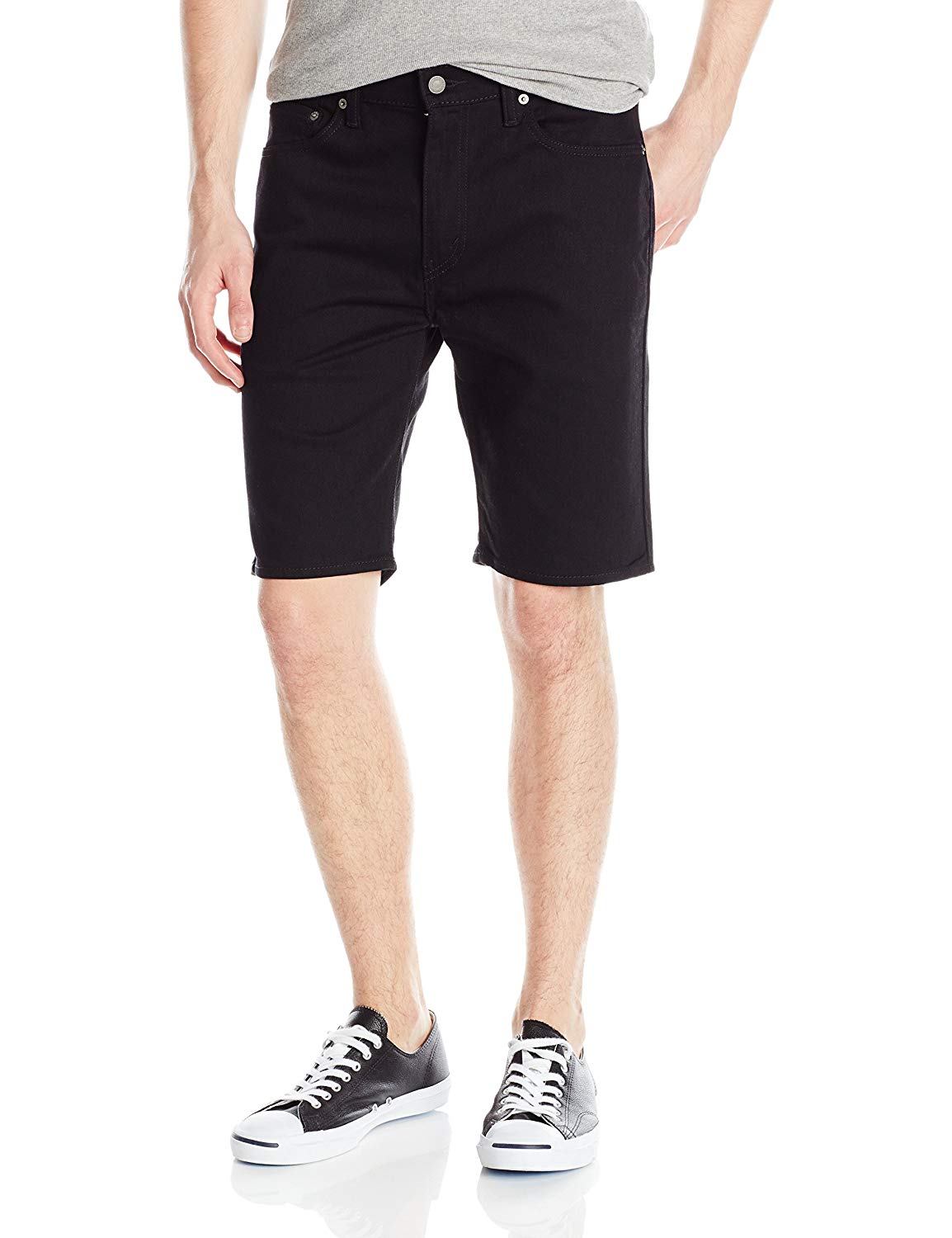 Levi's Men's 505 Regular Fit Short, Black, 34, Black, Size 40 1bam | eBay