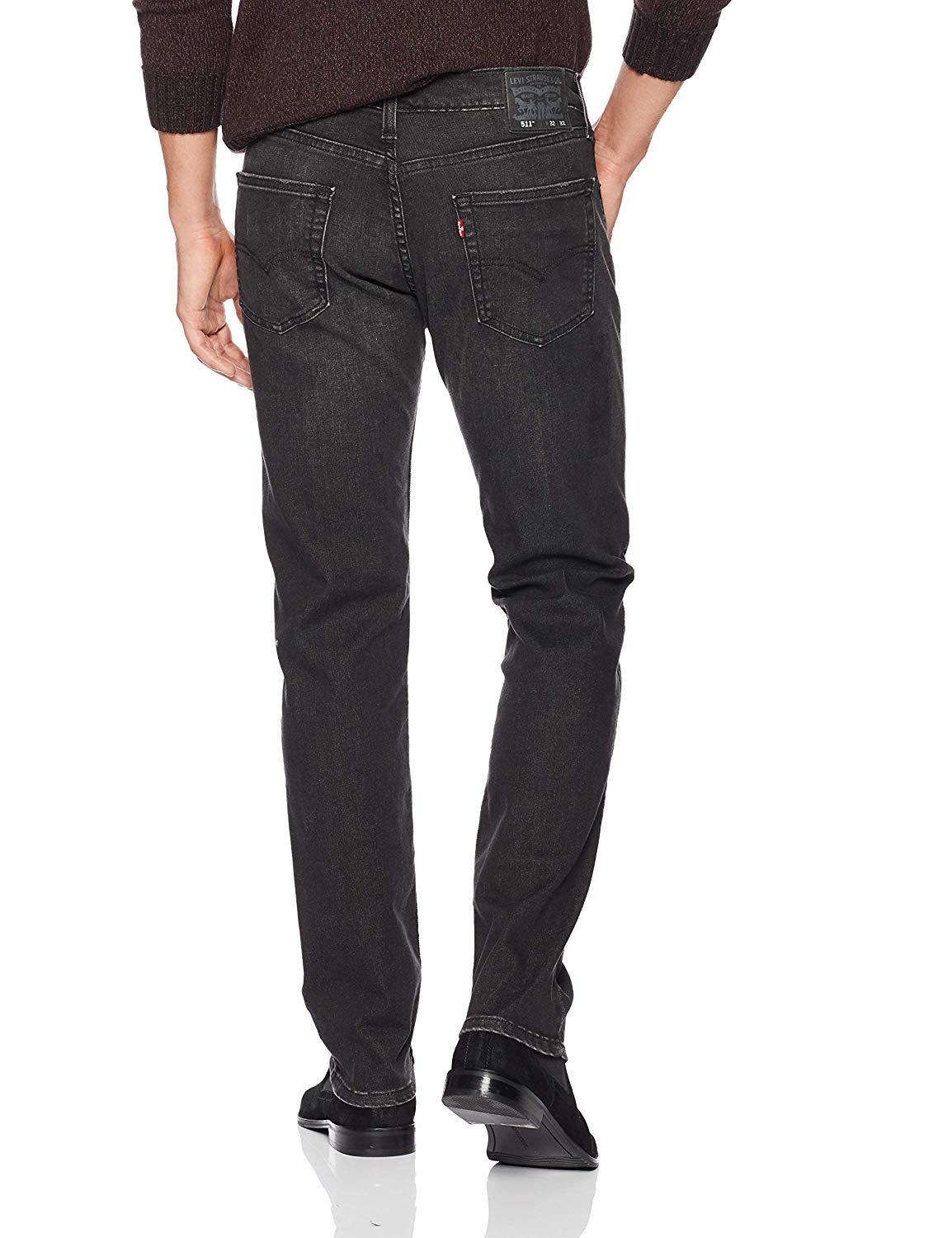 Levi's Men's 511 Slim Fit Jeans, Frog Eye - Advanced, Blue, Size 32W x ...