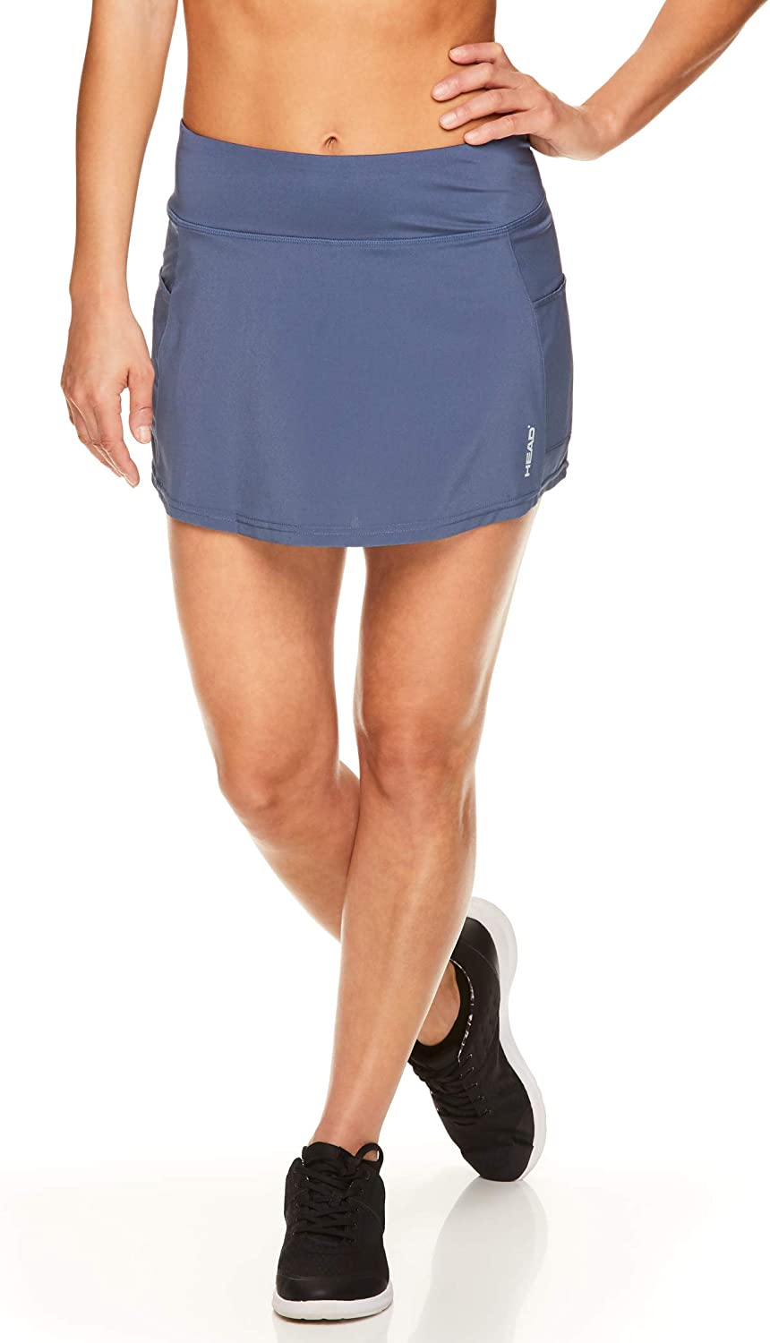 HEAD Women's Athletic Tennis Skirt with, Ability Skort Vintage Indigo ...