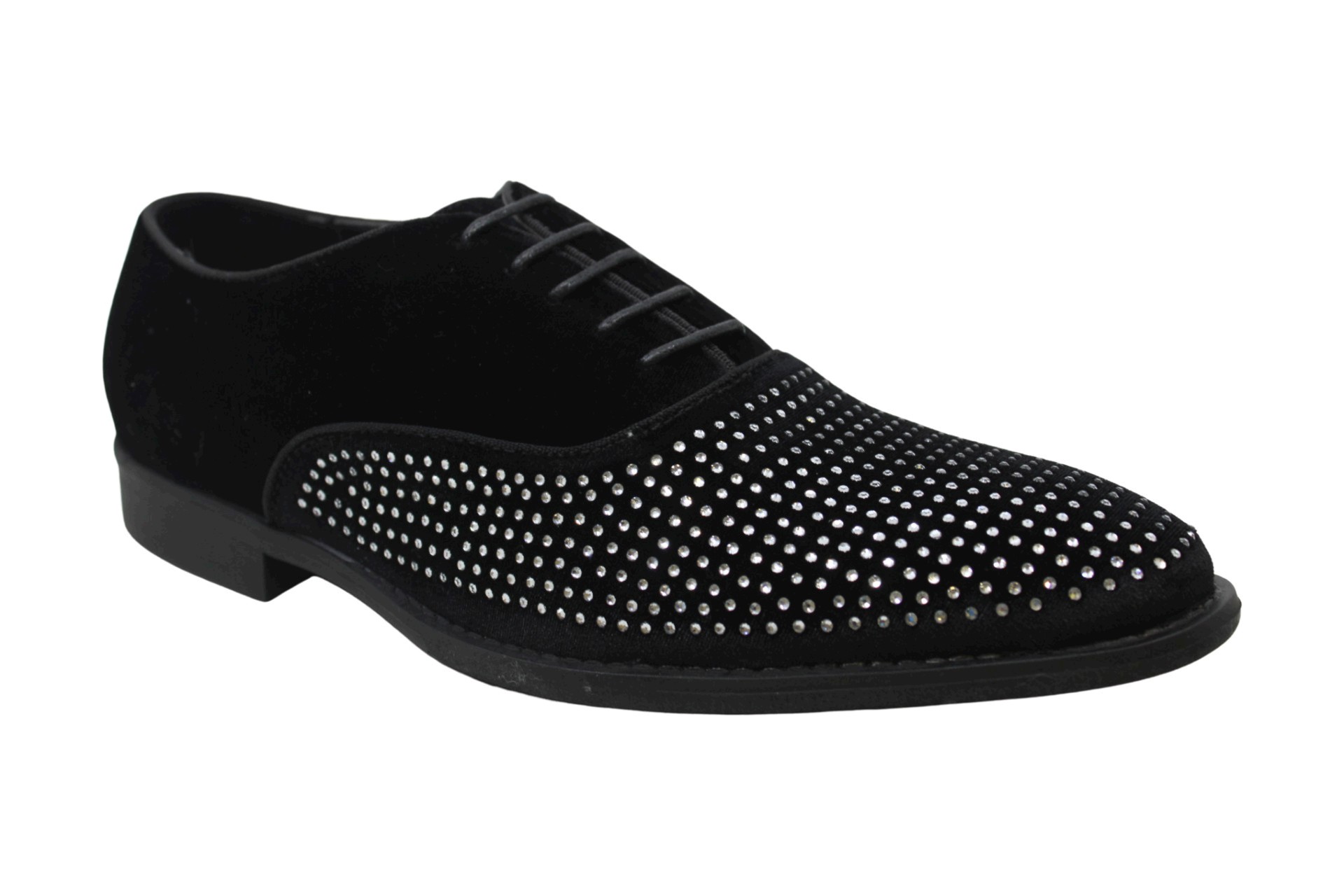 INC International Concepts Men's Shoes Dominik Fabric Lace Up, Black ...