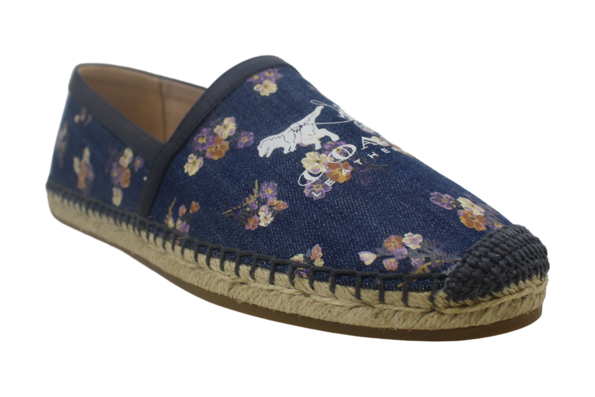 denim espadrille flats