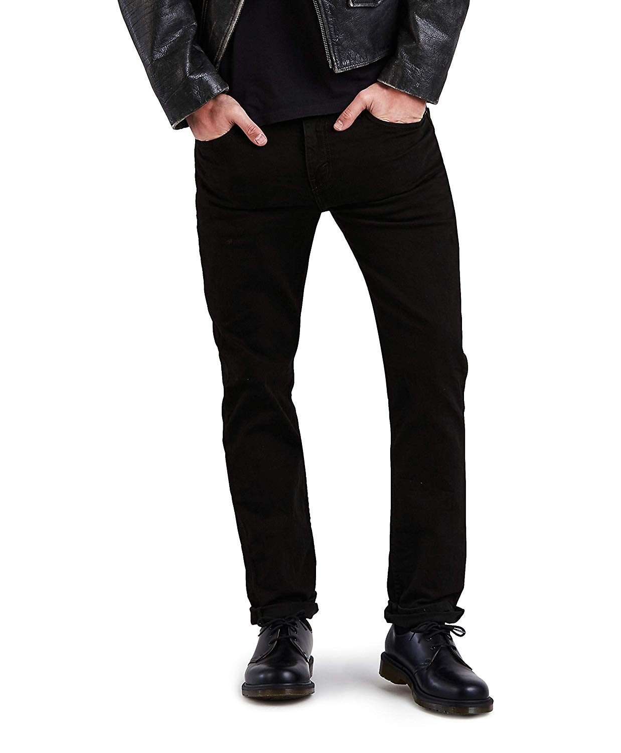 levi's men's 511 slim fit jean black stretch