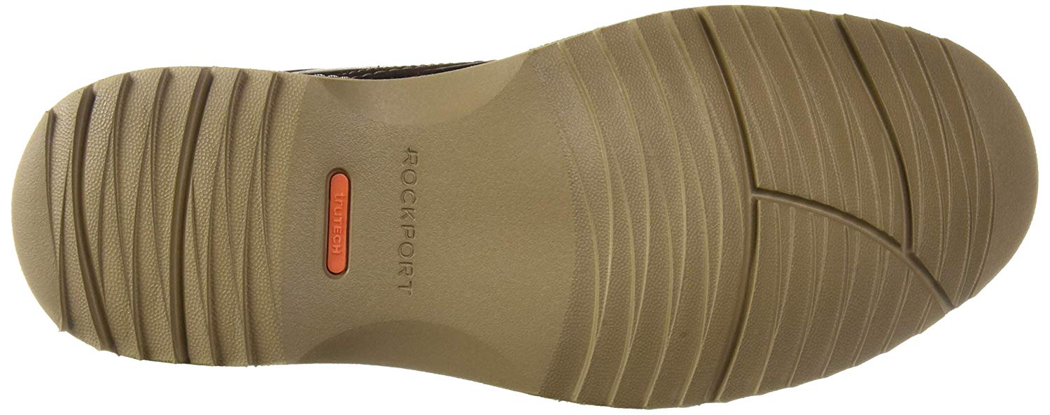 Rockport Men�s Cabot Plain Toe Shoe, Beeswax Leather, Size