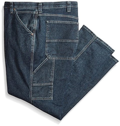 Lee Men's Big-Tall Custom Fit Carpenter Jean,, Quartz Stone, Size 46W x ...