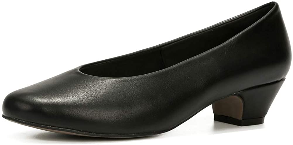 black dress shoes womens low heel