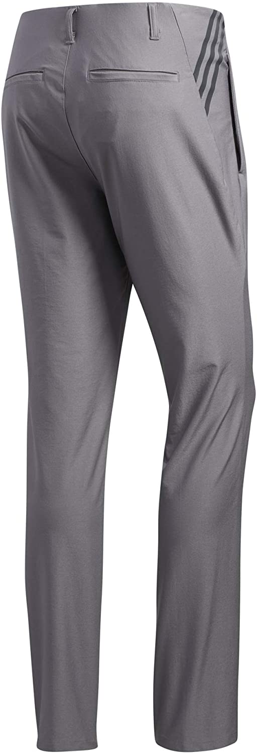 adidas Men's Ultimate 3 Stripe Tapered Pant, Grey Three, Size 32W x 32L ...