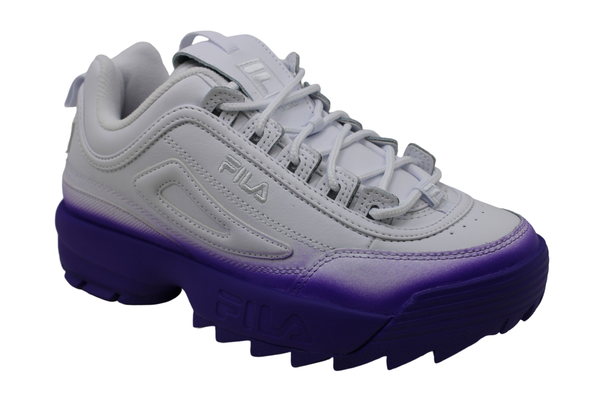 fila purple sneakers