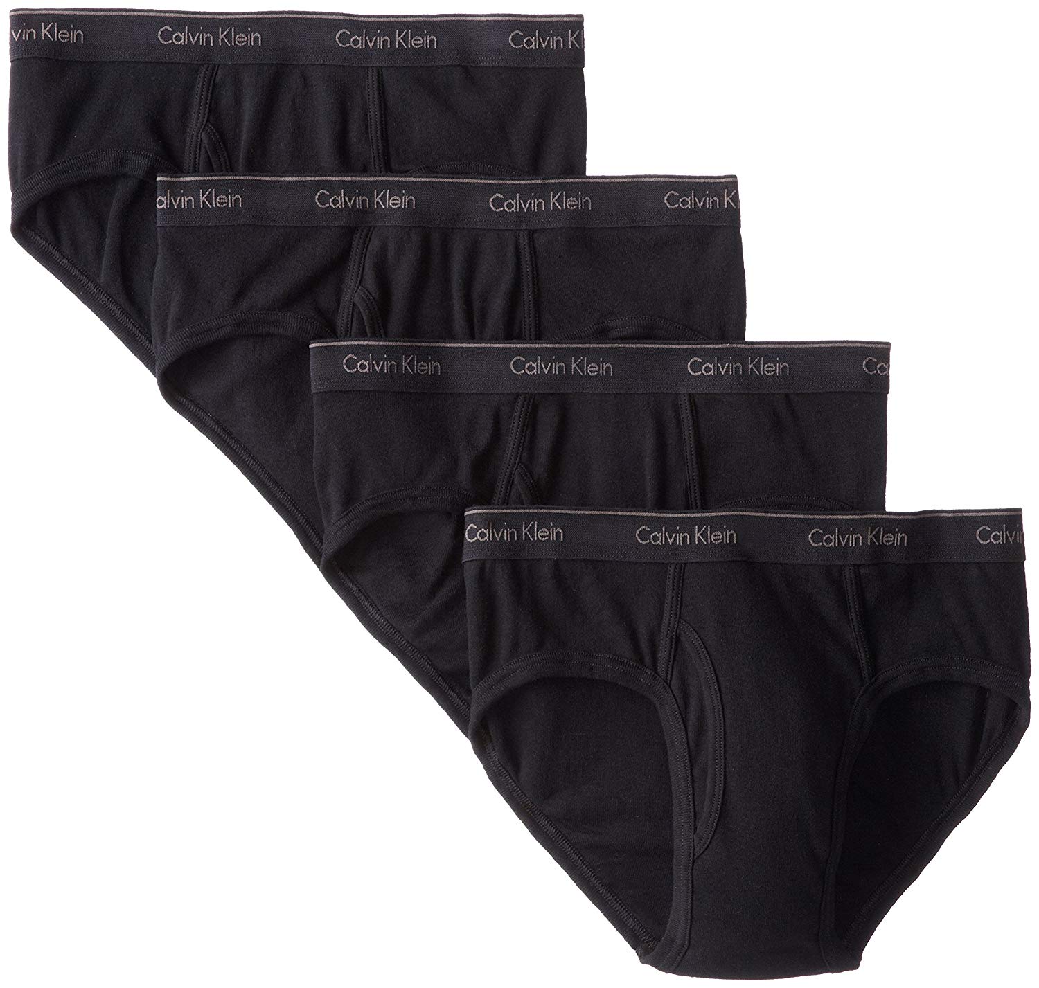 Calvin Klein Men S Cotton Classics Multipack Briefs Black Black