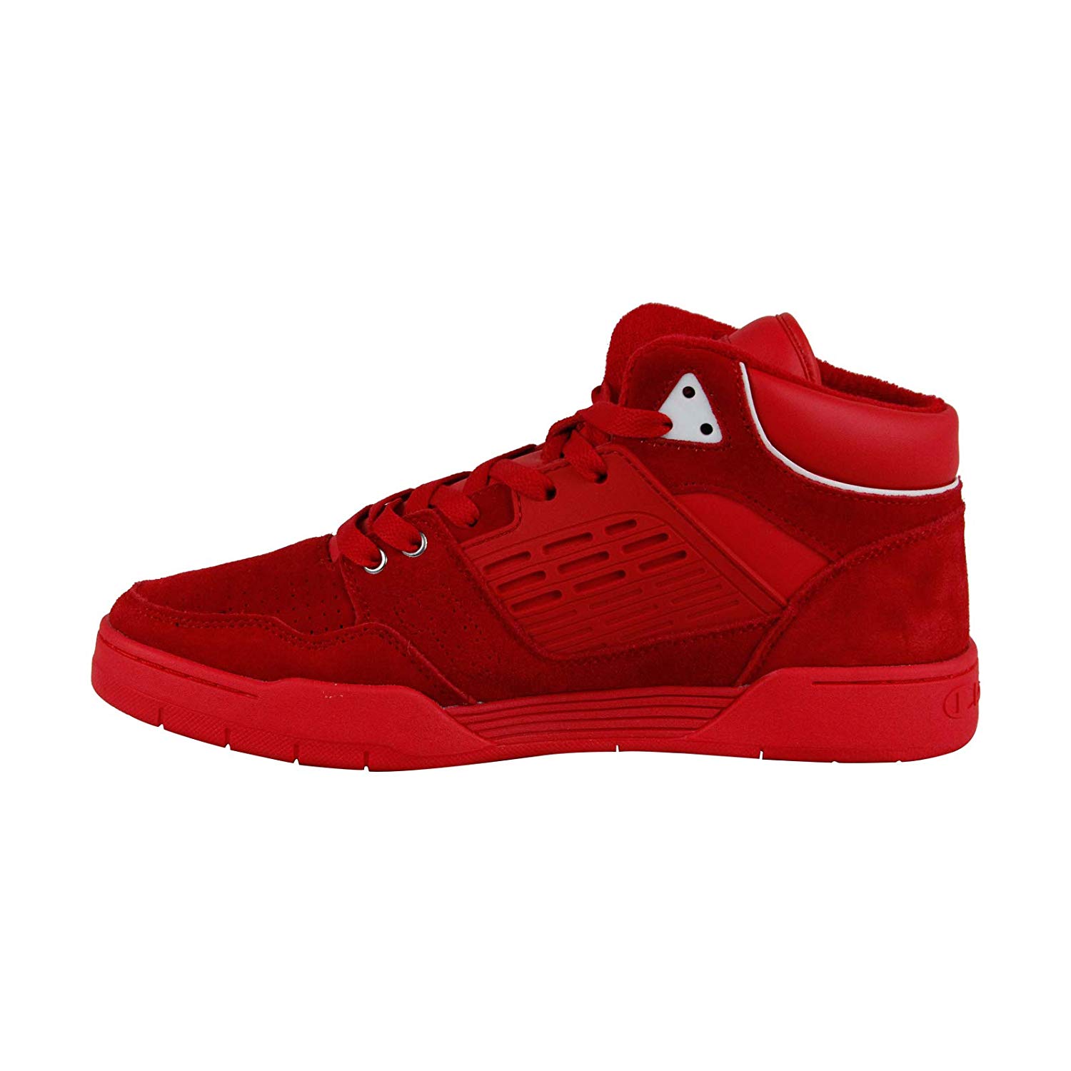 CHAMPION Men Rochester 3 on 3 OG Hi Top Sneaker Trainers, Red, Size 8.5 ...