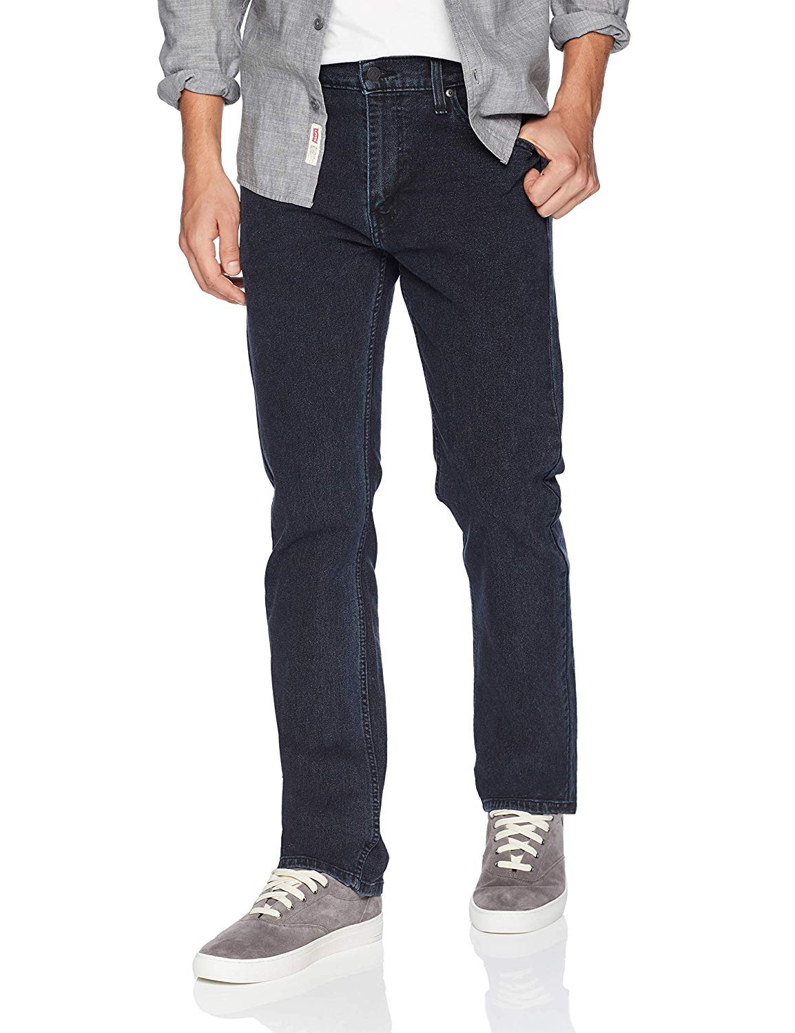 Levi's Men's 513 Slim Straight Jean, Bluegum Batch -, Blue, Size 36W x ...