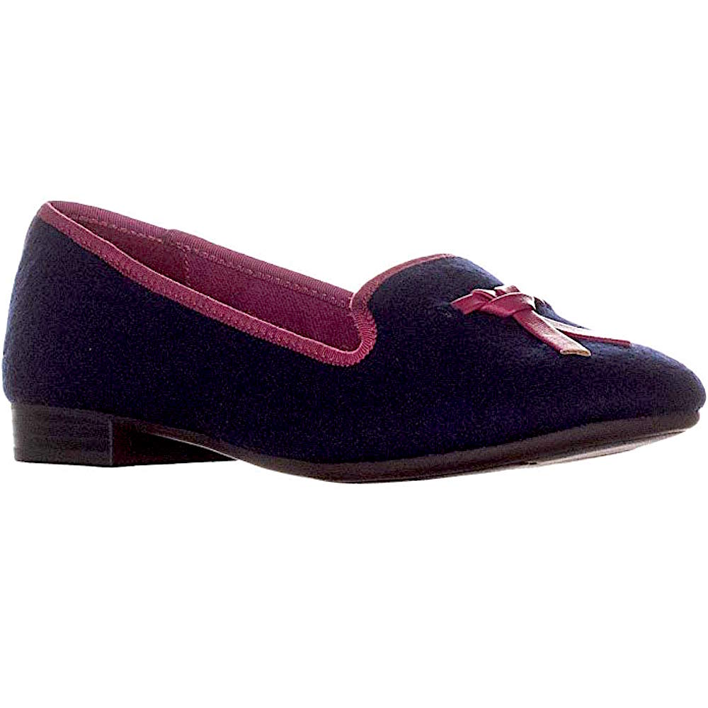 Charter Club Womens Femmie Fabric Almond Toe Loafers Navy Size 7.0 J8rn ...