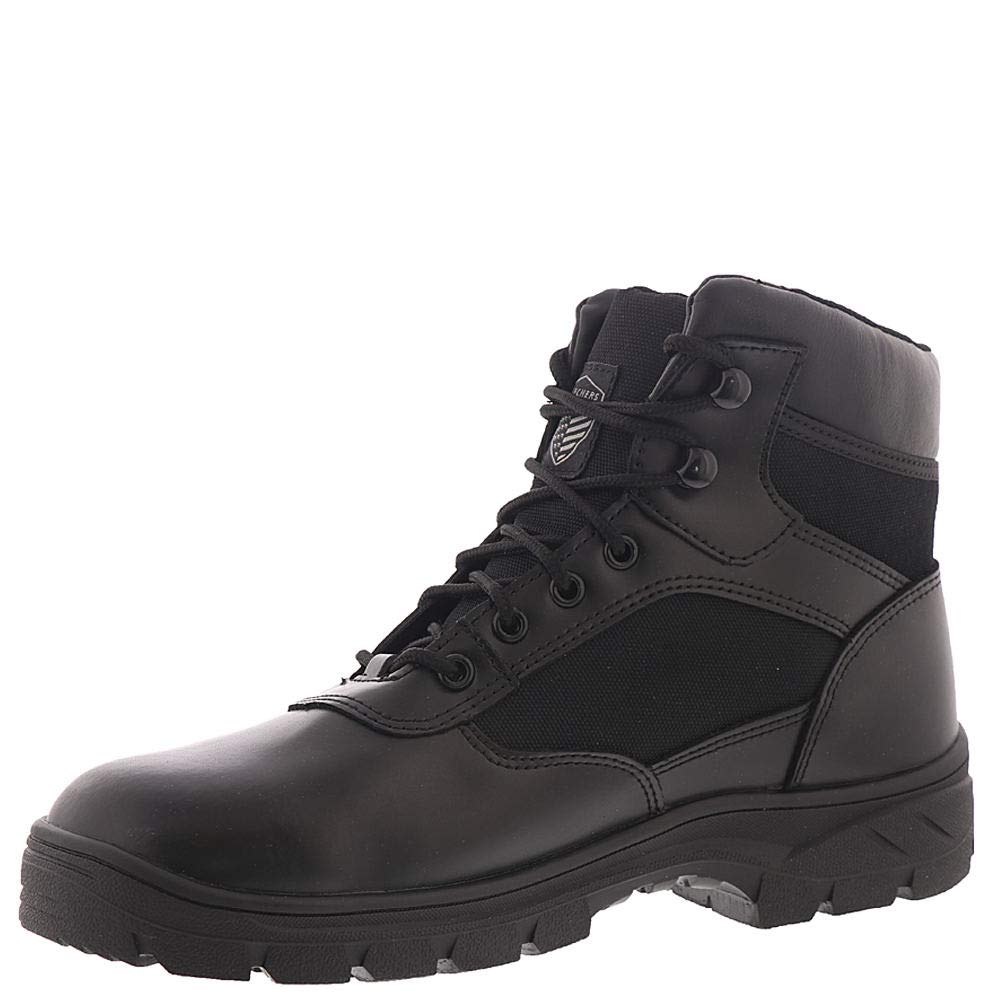 Skechers Work Men's Wascana - Benen WP Tactical, Black, Size 9.0 lIVb ...