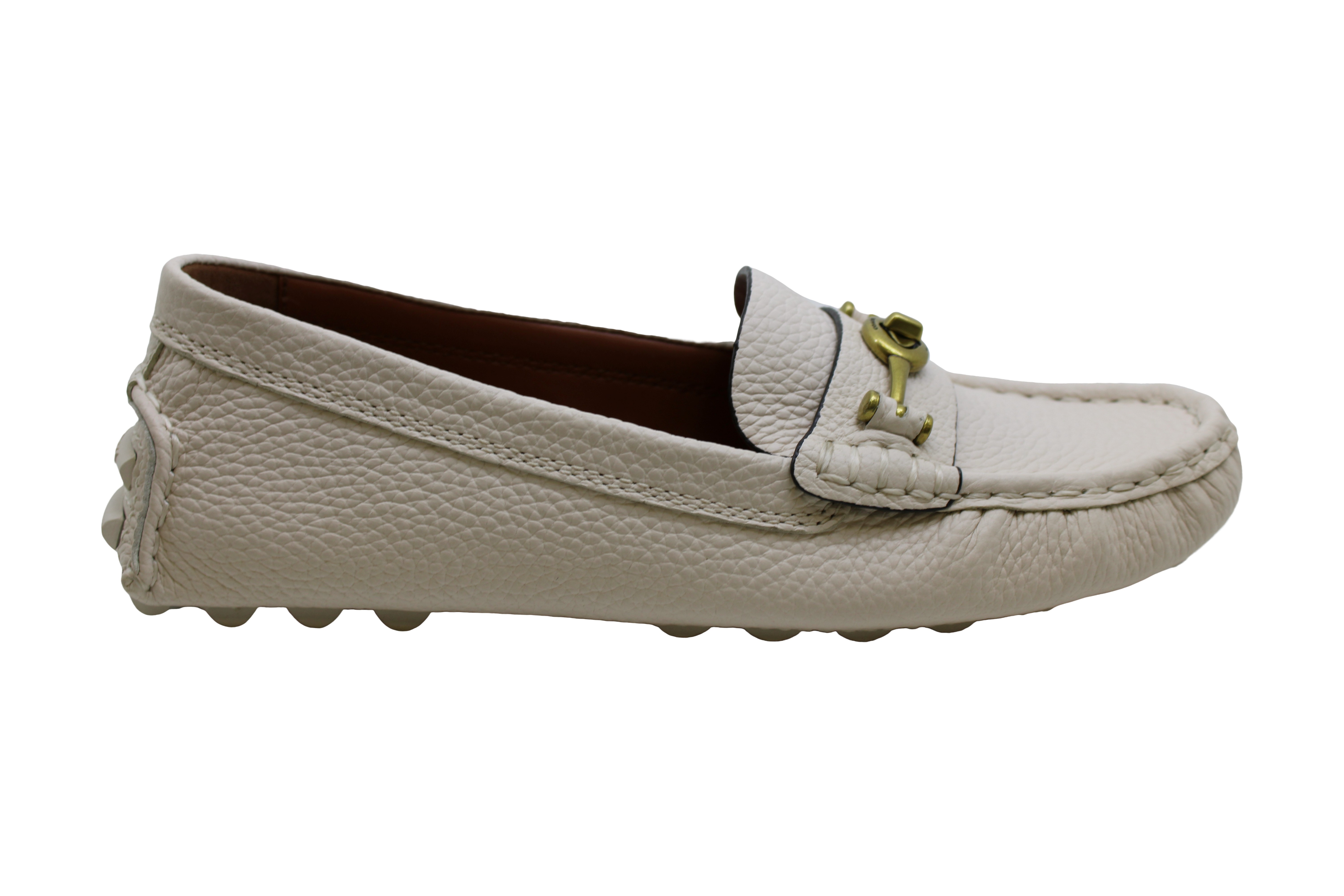 Coach Womens Crosby Closed Toe Loafers, White, Size 9.0 CXkW | eBay