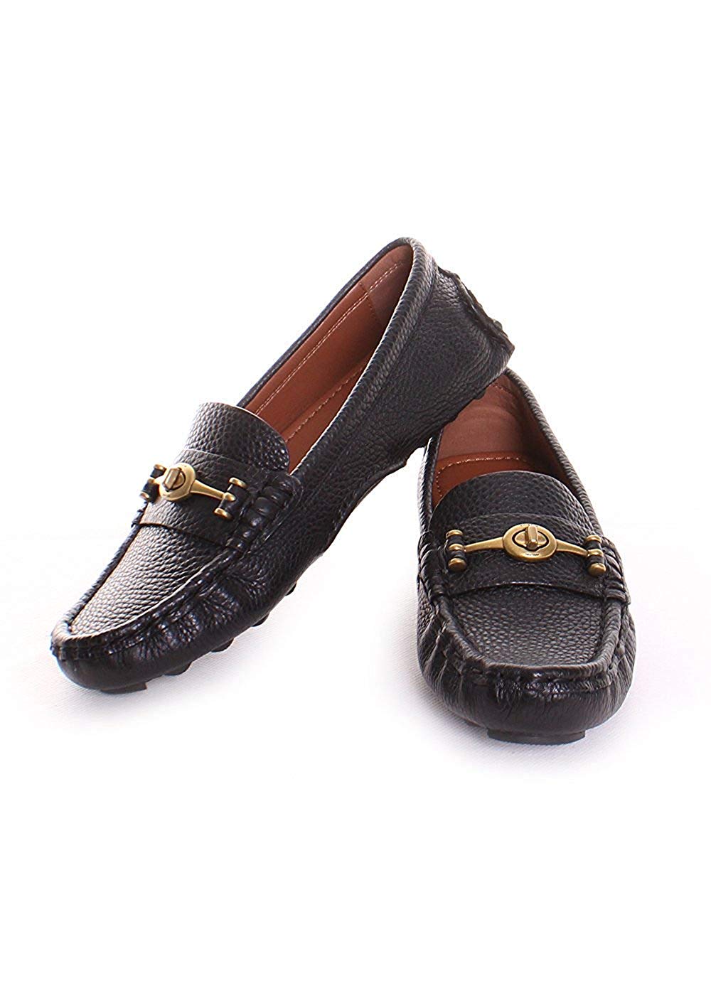 Coach Womens Crosby Closed Toe Loafers, Black, Black, Size Coach Womens Crosby Closed Toe Loafers, Black, Black, Size