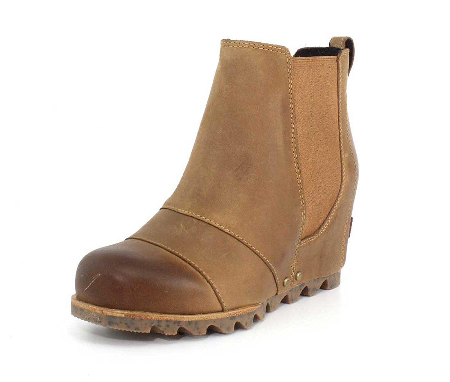 sorel-women-s-lea-wedge-booties-elk-size-8-5-rueq-ebay