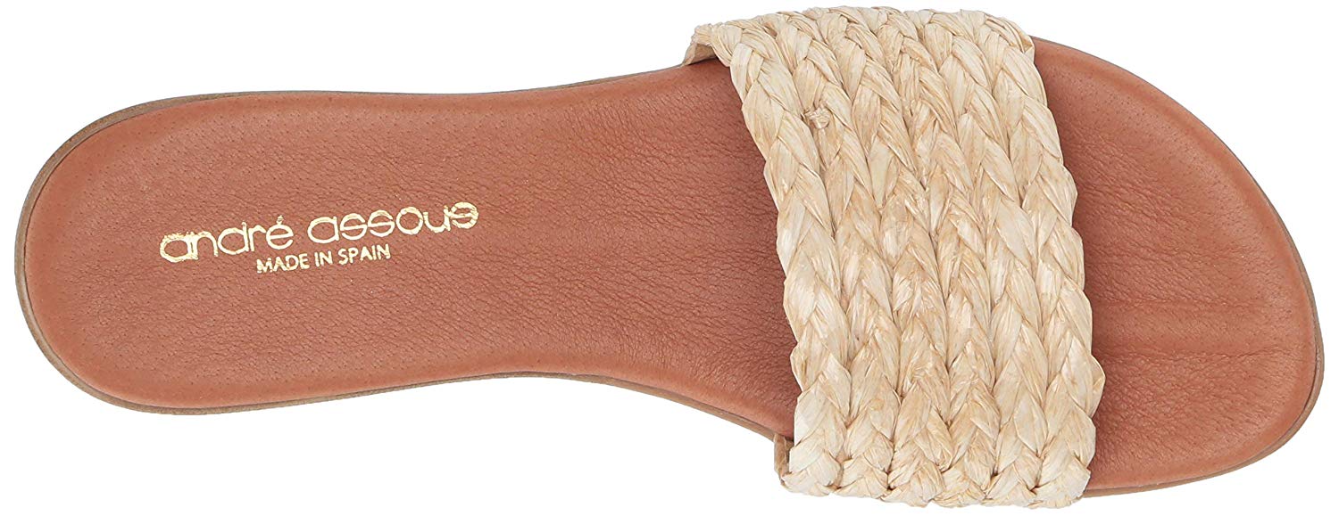 aubree grand knotted slide sandal