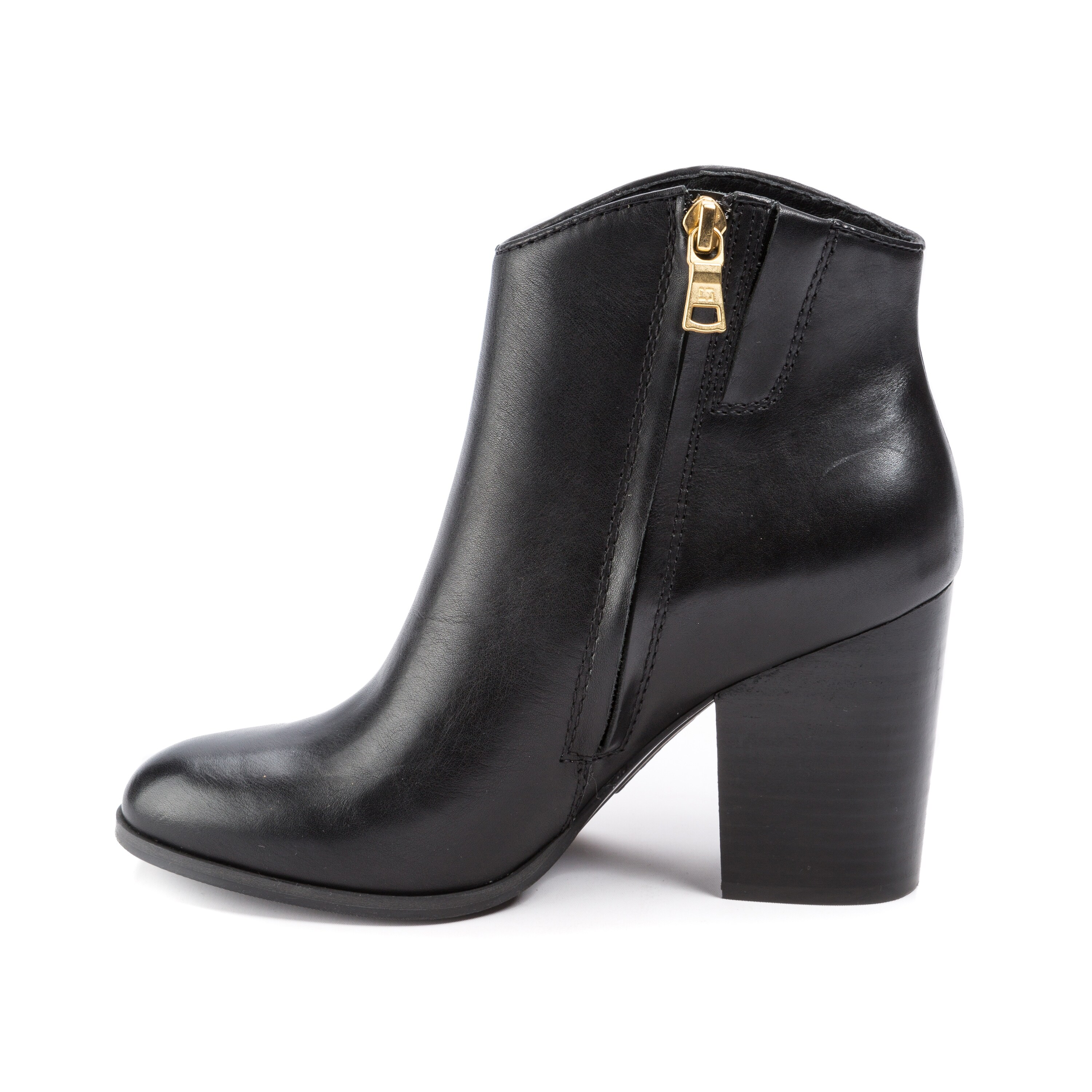 Lucca Lane Womens Kana Leather Round Toe Mid-Calf Fashion Boots, Black ...