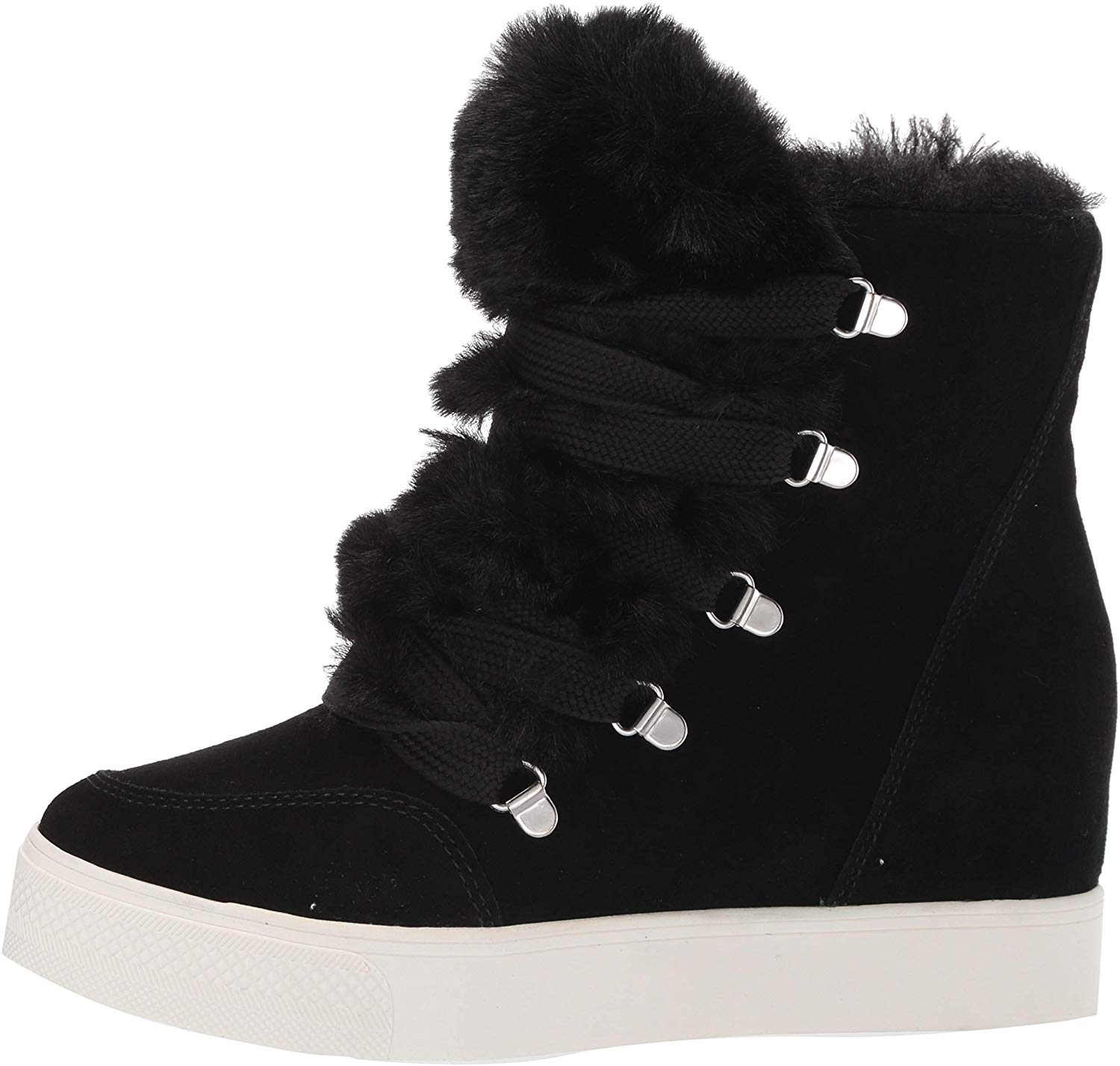 steve madden black suede sneakers