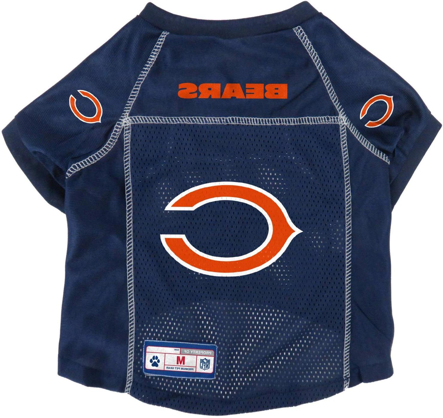 NFL Chicago Bears Pet Jersey, Large, Navy, Size Large CGy2 eBay
