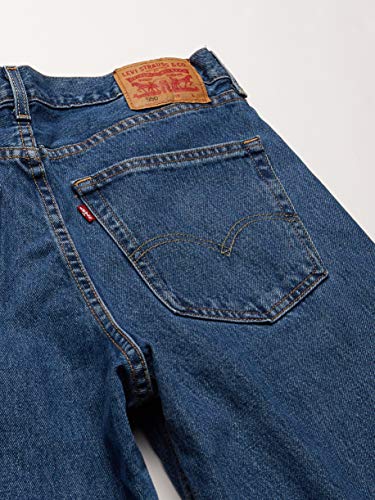 Levi's Men's 505 Regular Fit Jeans, Medium Stonewash, Size 40W x 30L ...