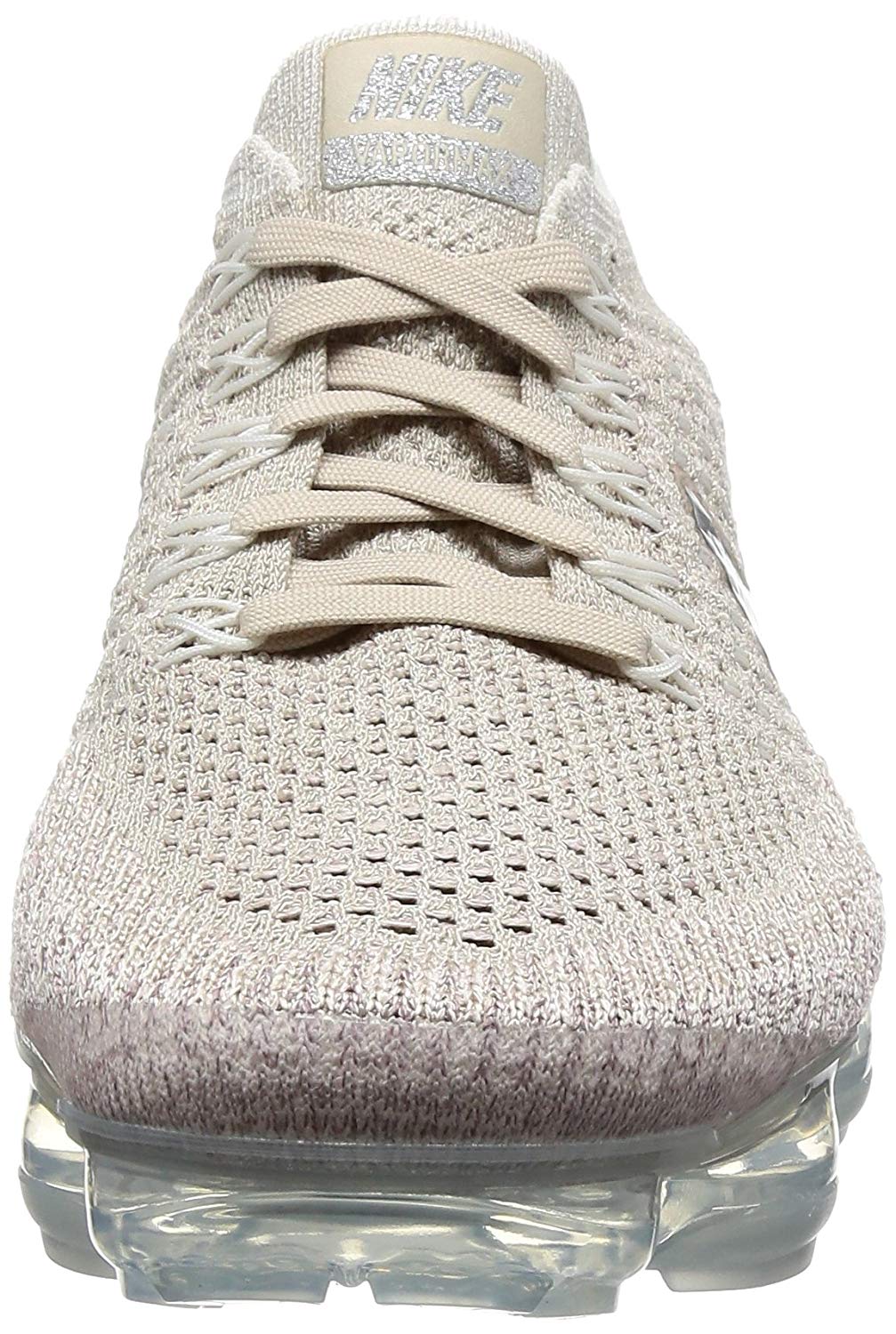 Nike Mens Nike Air Vapormax flyknit Fabric, String/Chrome/Sunset Glow, Size 12.0 | eBay