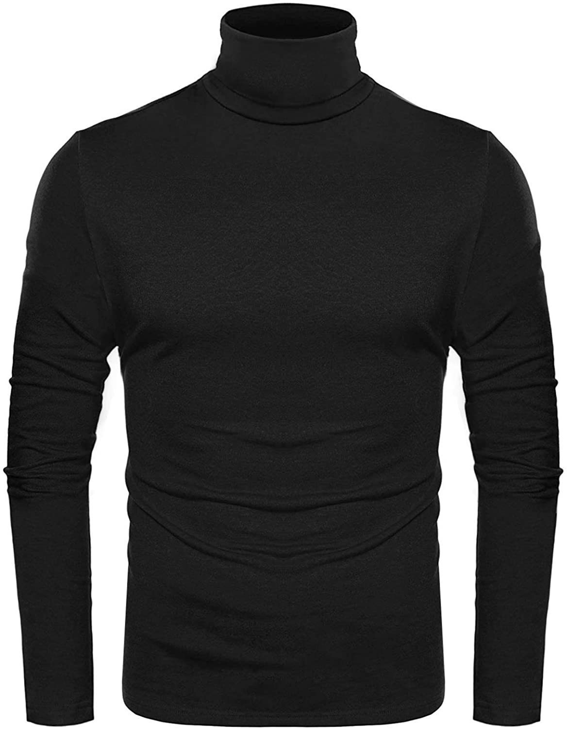 Download ZEGOLO Mens Thermal Mock Turtleneck Long Sleeve T Shirt ...