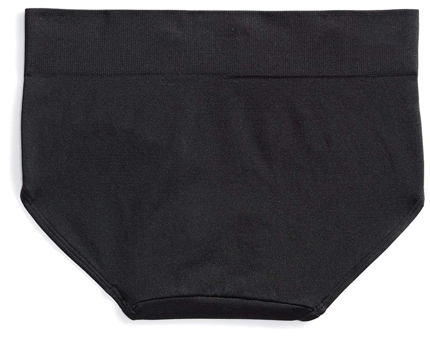 Arabella Women's Seamless Hipster Brief Panty, 3 Pack,, Black, Size XX ...
