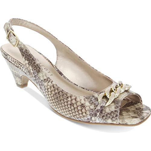 snake print footwear