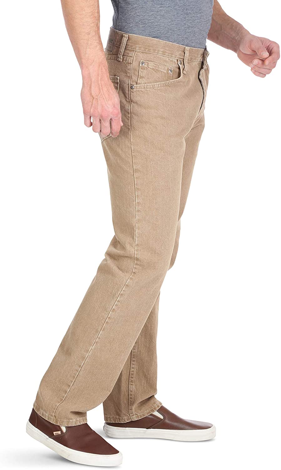 wrangler retro slim straight khaki