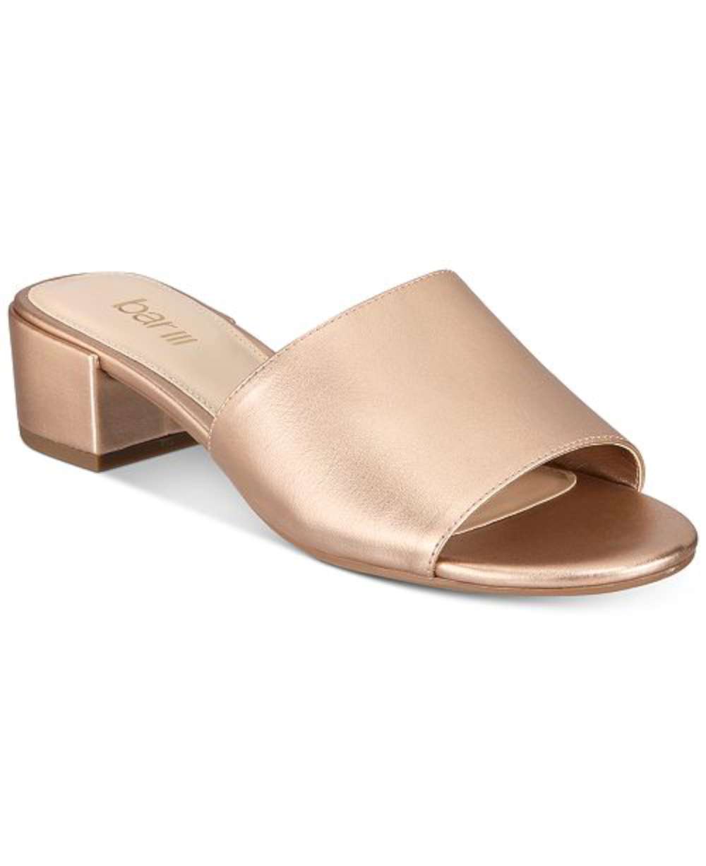 formal slide sandals