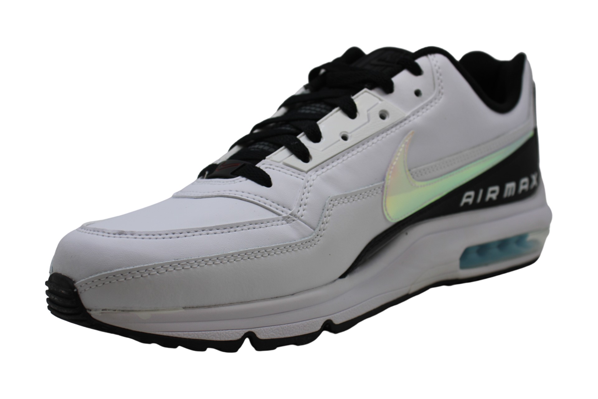 Nike Men S Shoes Air Max Ltd 3 Low Top White Blue Gaze Black White Size 13 0 Ebay