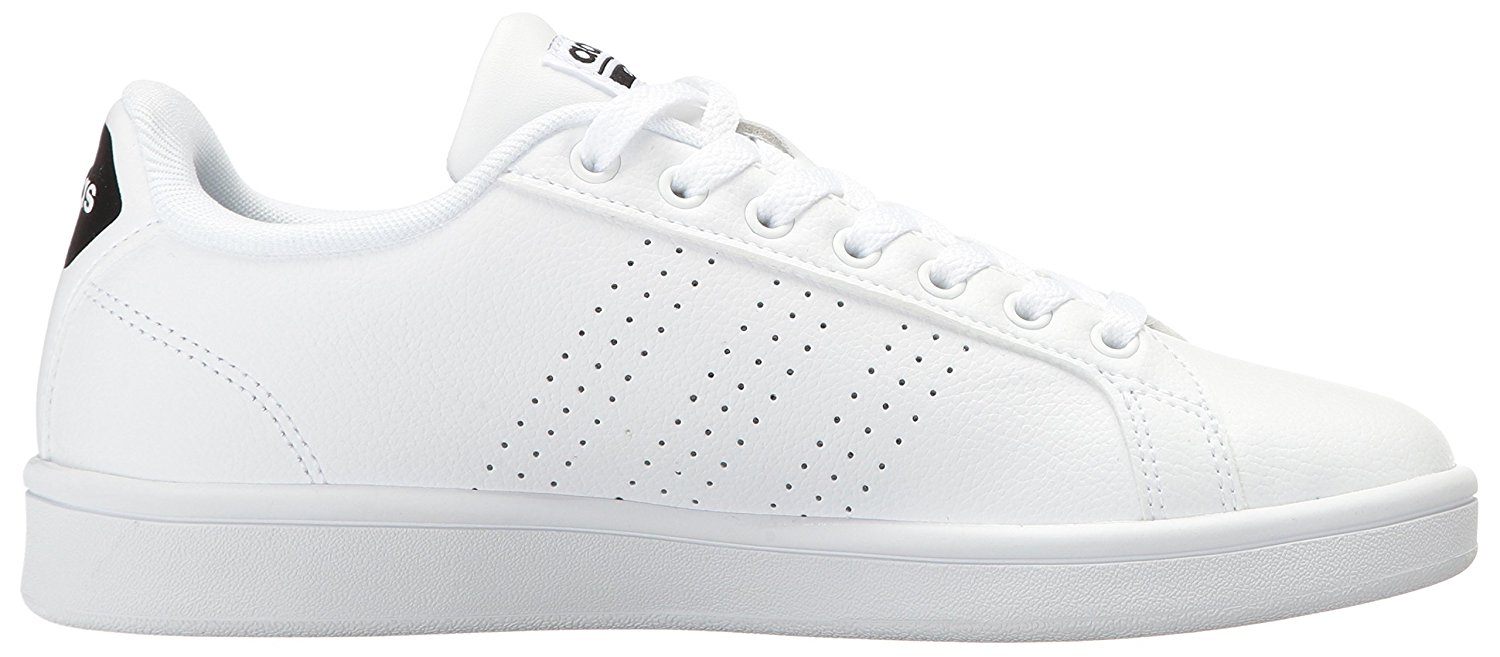 Adidas Womens AW4323 Low Top Lace Up Fashion, White/White/Black, Size 10.5 xr5t | eBay