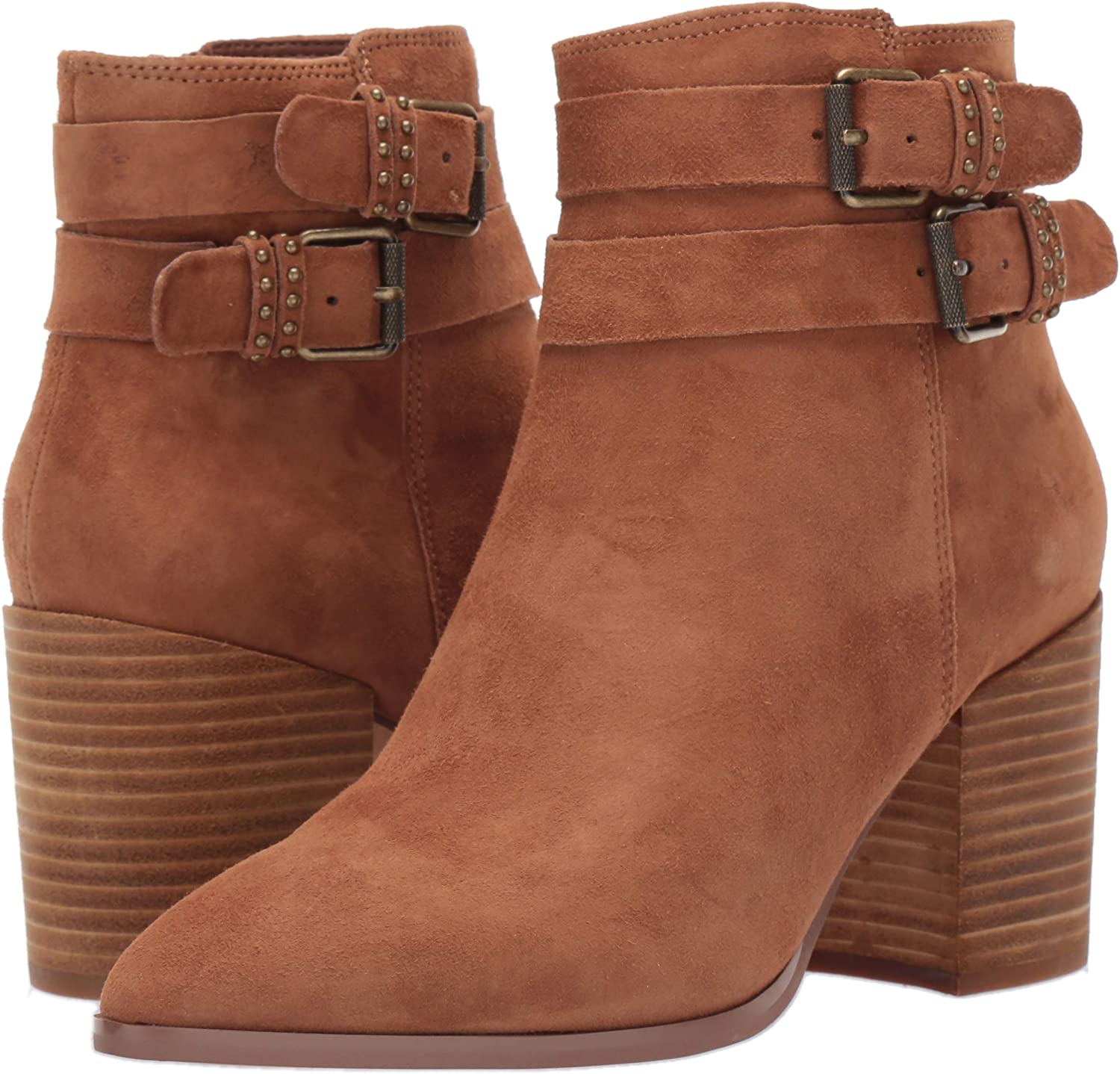 steven by steve madden pearle buckle booties