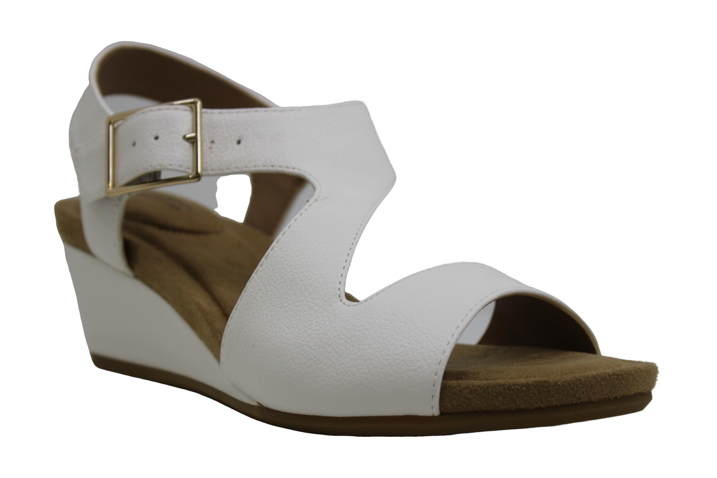 Giani Bernini Womens Belinaa Leather Open Toe Casual Ankle, White, Size ...