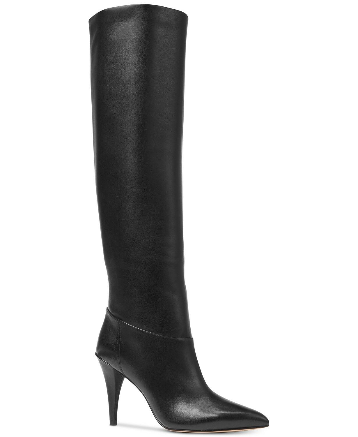 black bodycon dress with knee high boots michael kors