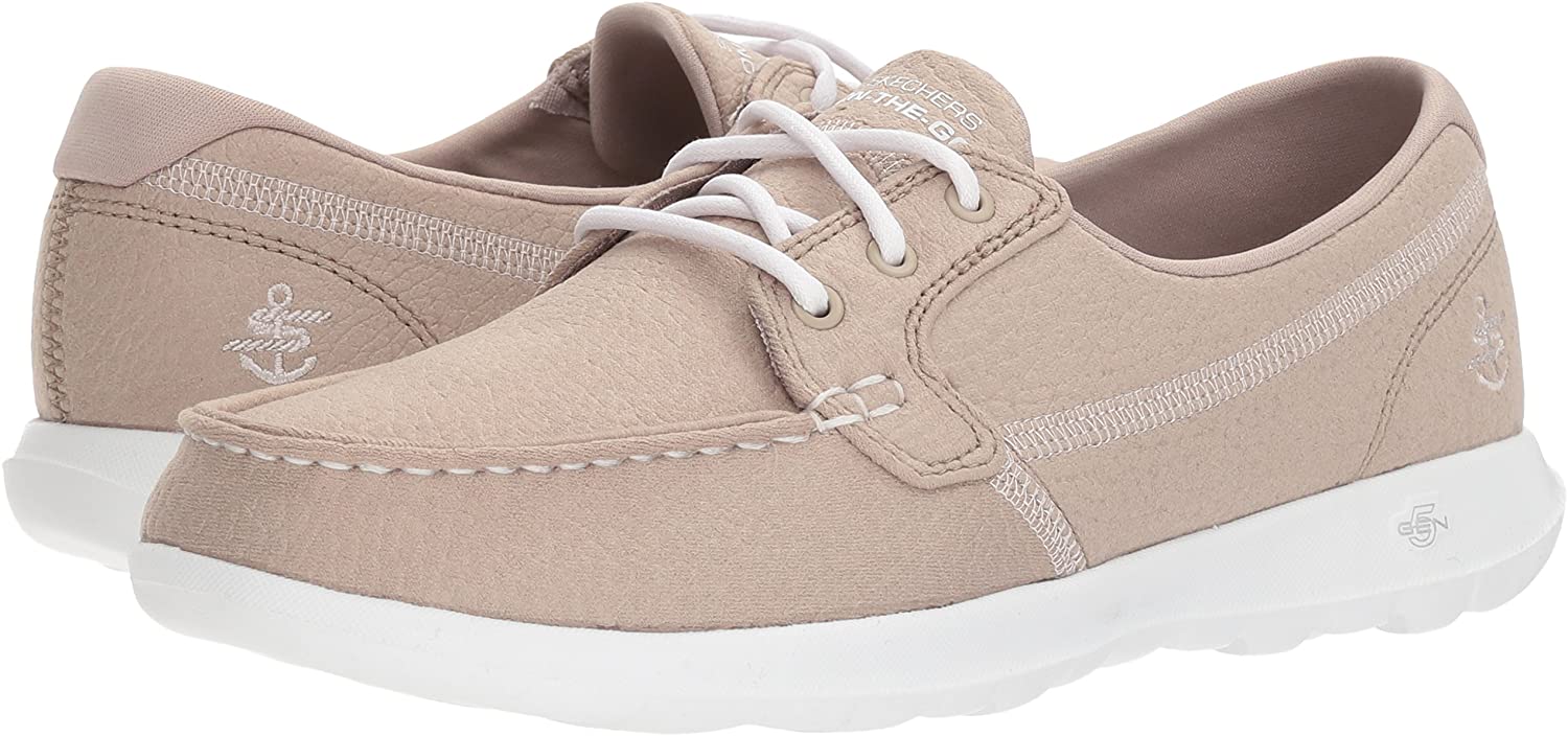 Skechers Womens Eclipse Canvas Low Top Slip On Walking Shoes, Natural