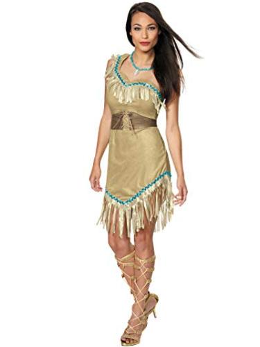 Disguise Womens Pocahontas Deluxe Adult Costume Multi Medium Multi 0164